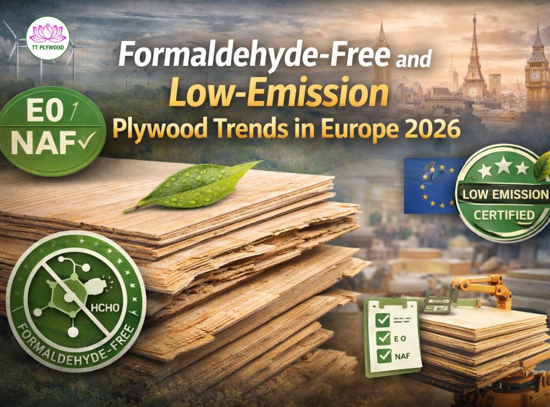 Formaldehyde-Free and Low-Emission Plywood Trends in Europe 2026