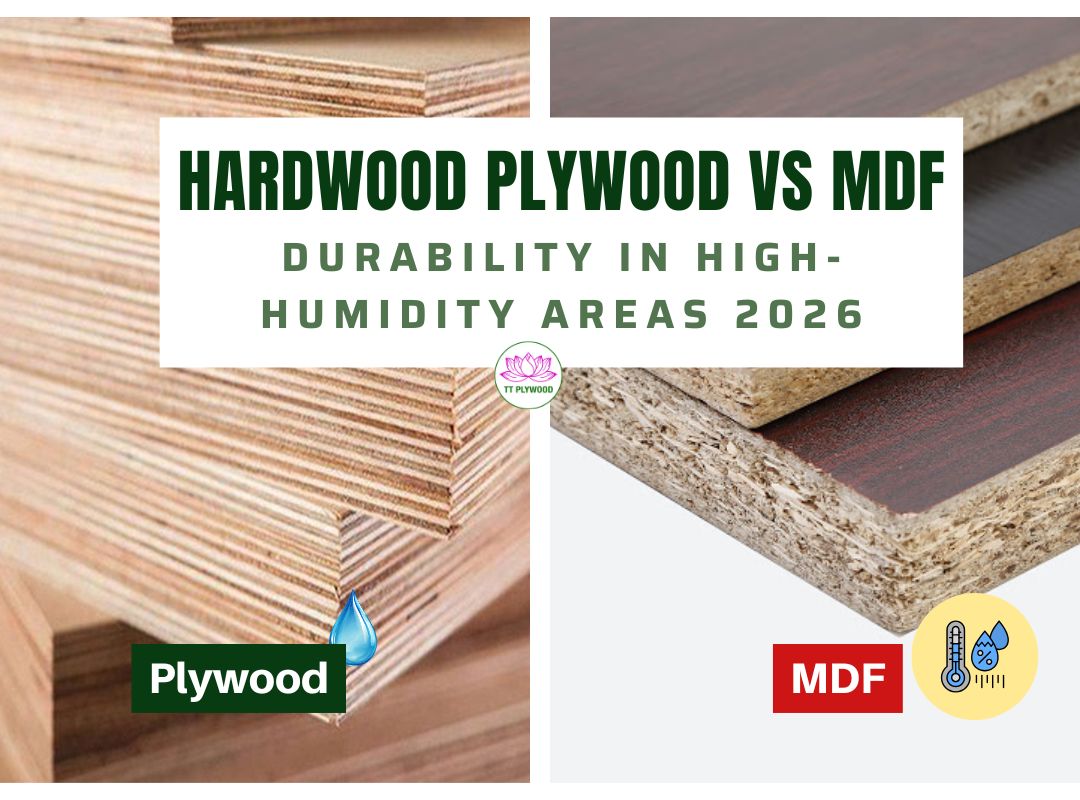 Hardwood Plywood vs MDF Durability in High-Humidity Areas 2026
