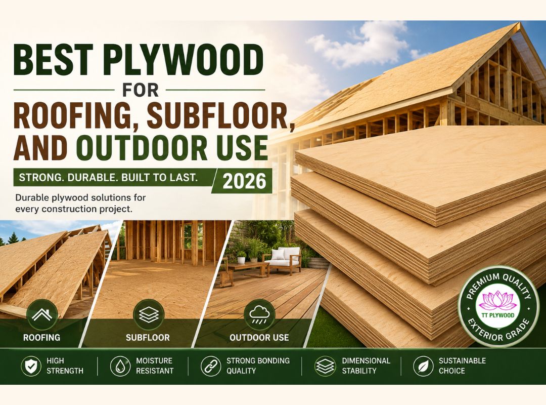 Best Plywood for Roofing, Subfloor, and Outdoor Use in 2026