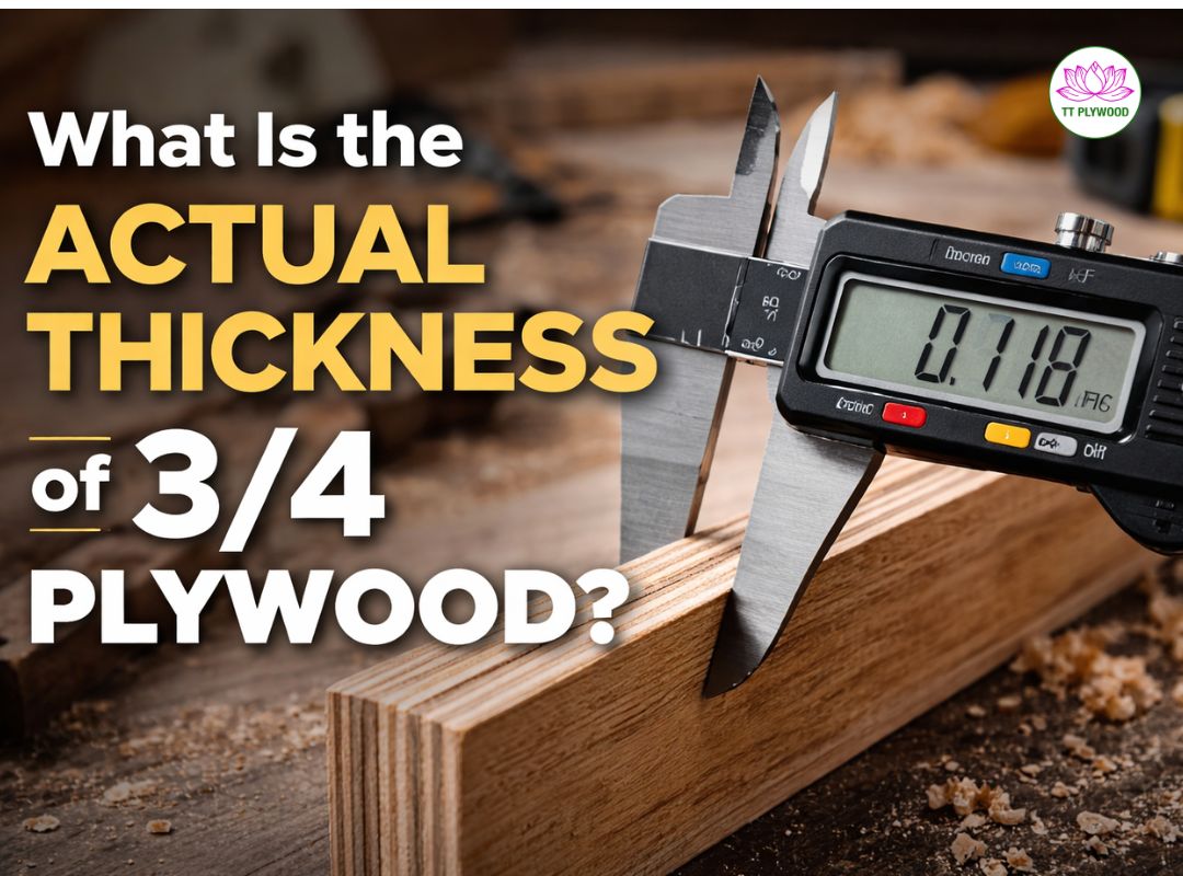 What Is the Actual Thickness of 3/4 Plywood?