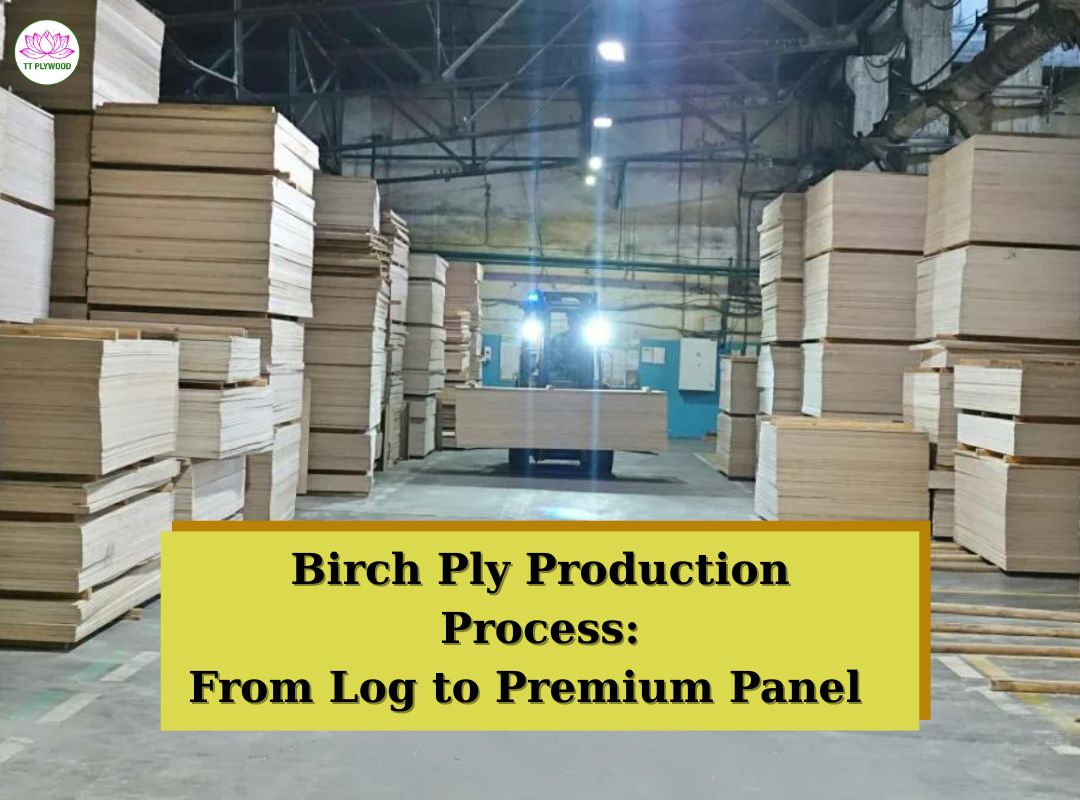 Birch Plywood Production Process: From Log to Premium Panel