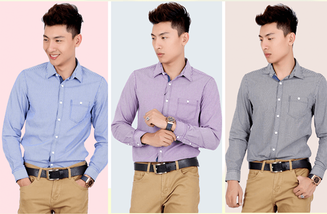 Áo sơ mi cho người nam dây