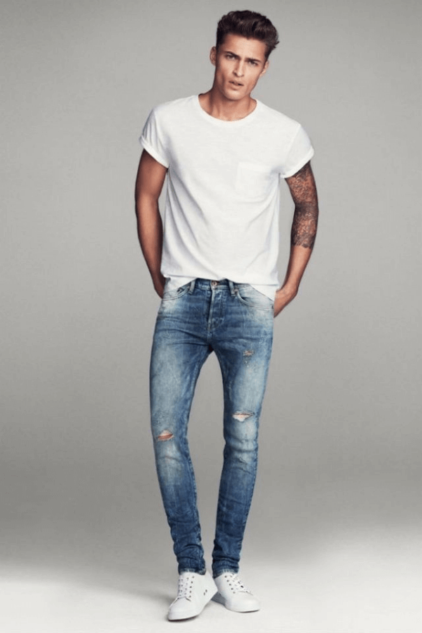 Bí quyết phối quần jeans nam mà bạn nên biết