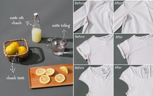 Cách tẩy trắng bằng chanh tươi an toàn