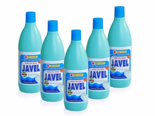 Cách tẩy trắng quần áo bằng nước Javen