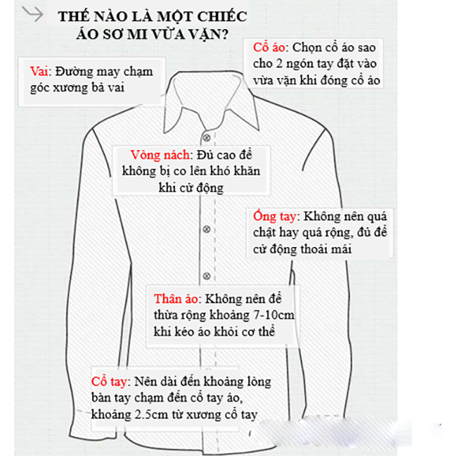 áo sơ mi nam cho người gầy