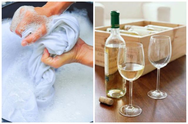 Dùng rượu Vodka để tẩy trắng quần áo