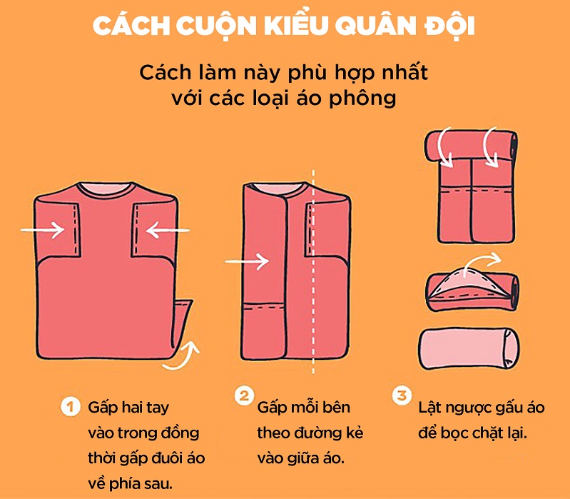cách xếp vali
