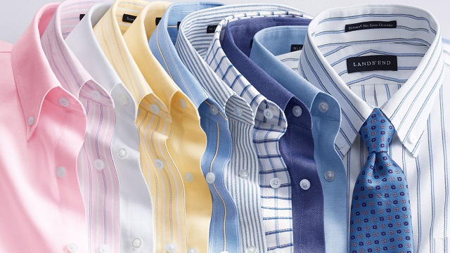 Mỗi loại vải áo sơ mi sẽ phù hợp với nhiệt độ ủi khác nhau