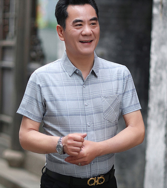 Phong cách mặc áo sơ mi nam 50 mẫu 5