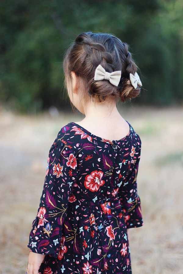 Vì Sao Các Mẹ Ưa Chuộng Nơ Cài Tóc Cho Bé Gái? Sora Chan