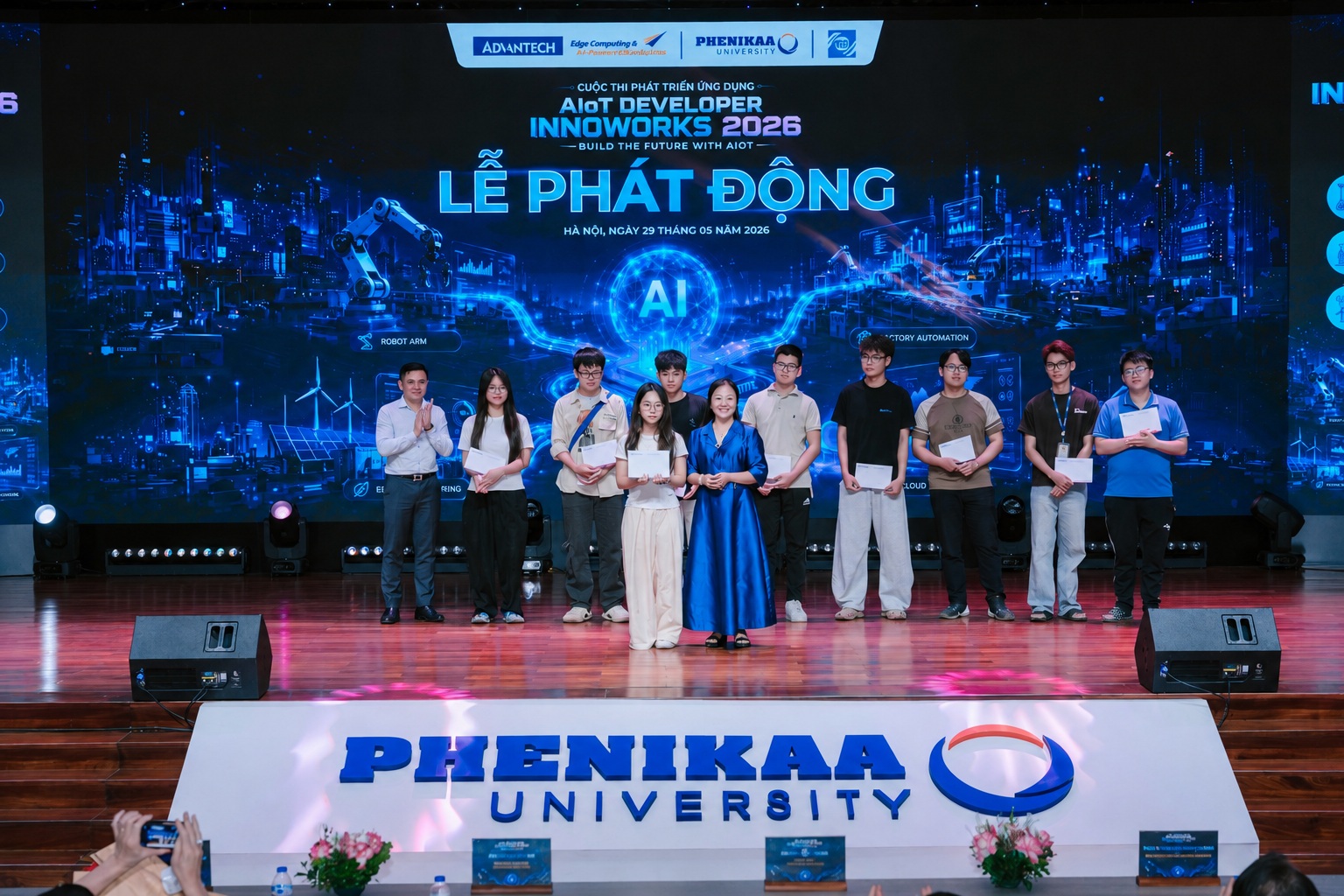 AIoT InnoWorks 2026 khởi động tại Đại học Phenikaa