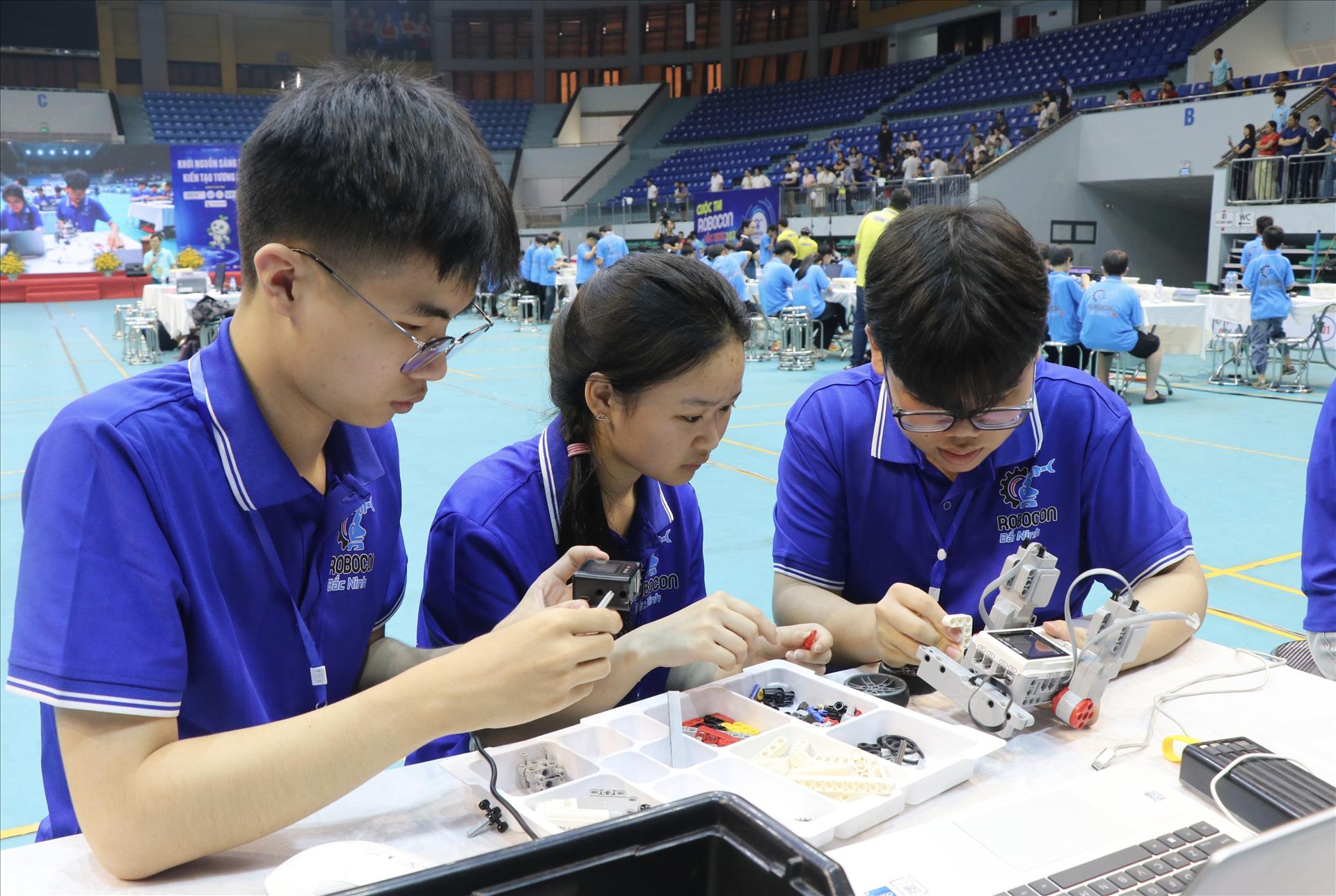 Giải Robocon Bắc Ninh mở rộng 2026 áp dụng 'điều luật bất ngờ'