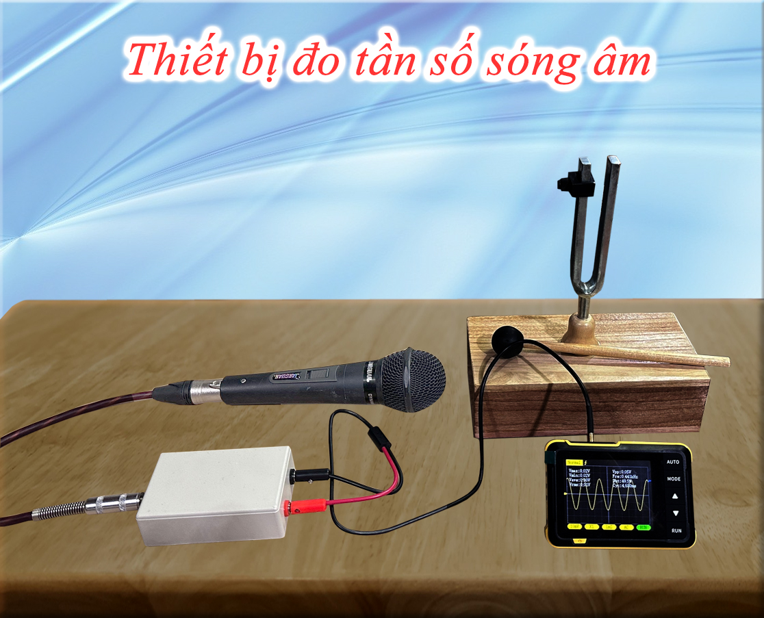  Thiết bị đo tần số sóng âm