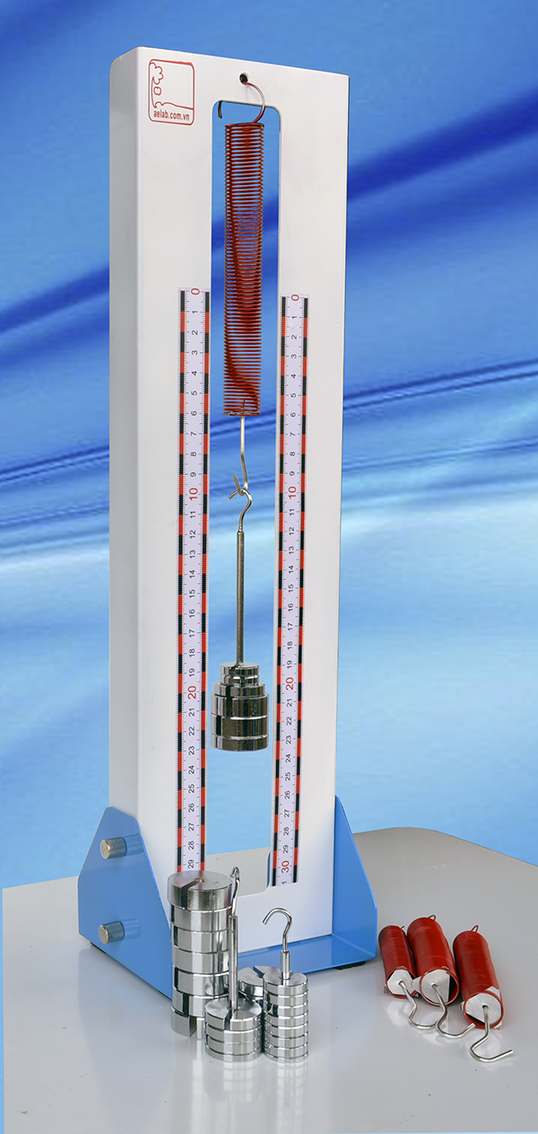 Thiết bị chứng minh định luật Hooke