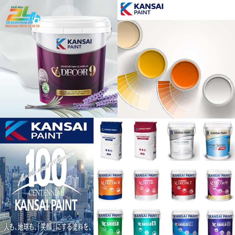Dịch vụ phối màu sơn Kansai chuyên nghiệp và đa dạng tại địa chỉ của bạn. Hãy tham khảo ngay để lựa chọn cho ngôi nhà một bộ sơn đẹp mắt và phù hợp với cá tính của bạn. Đảm bảo sự hài lòng và tiết kiệm thời gian của bạn.