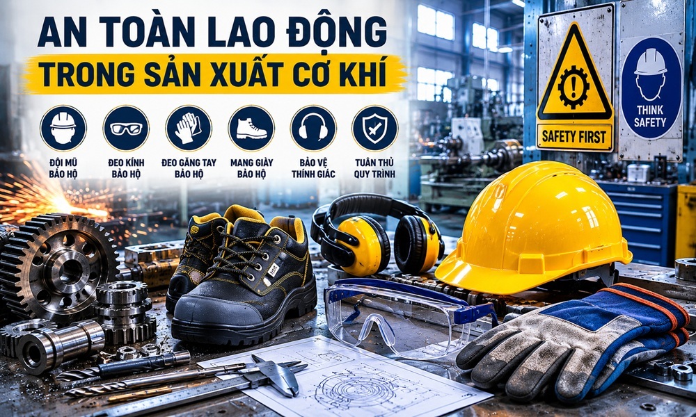 An Toàn Lao Động Trong Sản Xuất Cơ Khí: Quy Định & Biện Pháp