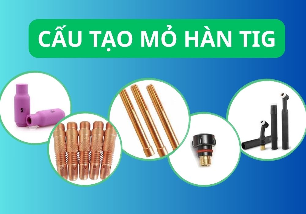 Cấu Tạo Mỏ Hàn Tig Và Chức Năng Từng Bộ Phận