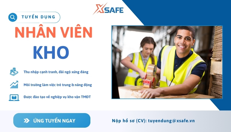 Nhân viên kho Thương mại điện tử (Đóng gói/ Soạn hàng)