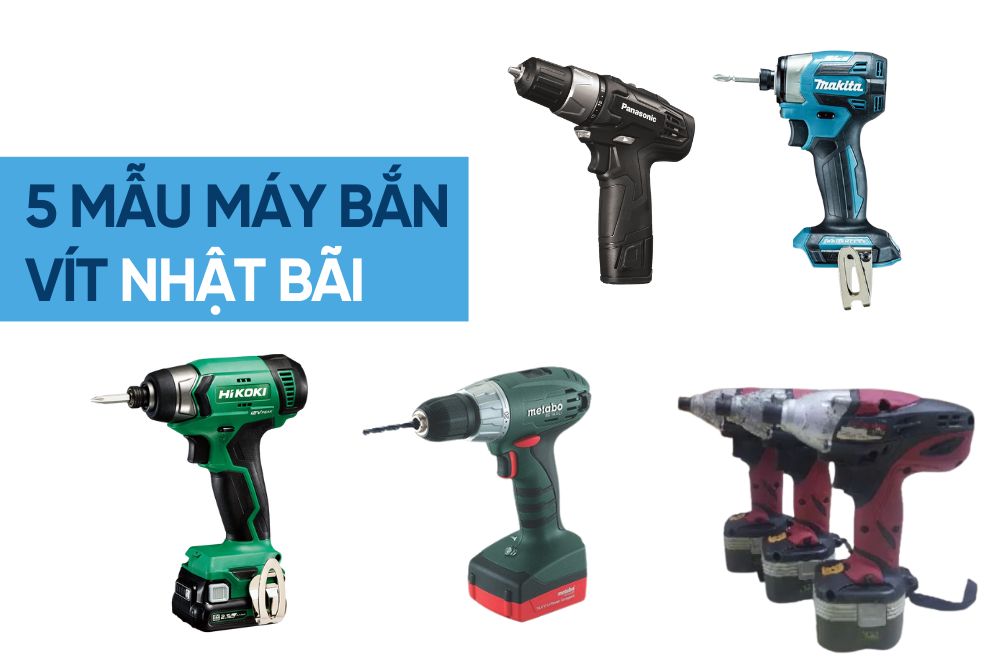  Máy bắt vít Nhật bãi