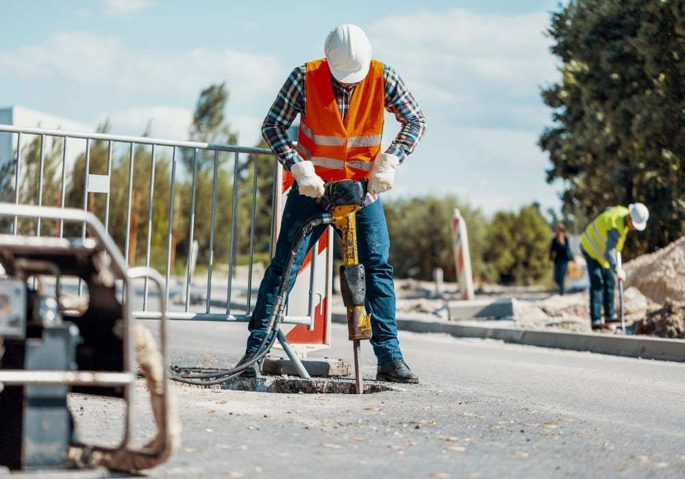 Áo phản quang cho ngành xây dựng