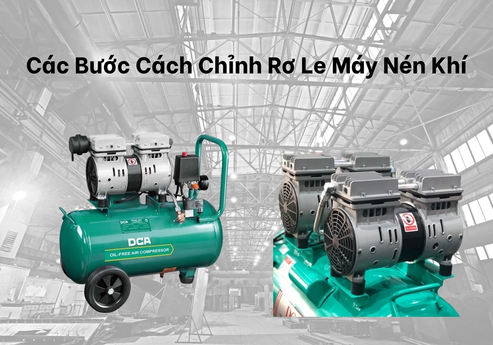 Các bước chỉnh rơ le máy nén khí