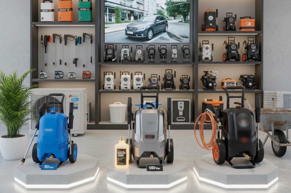 Máy xịt rửa áp lực cao loại nào tốt?