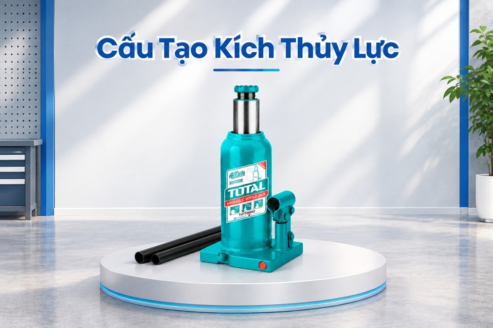 Cấu tạo các bộ phận của kích nâng thủy lực