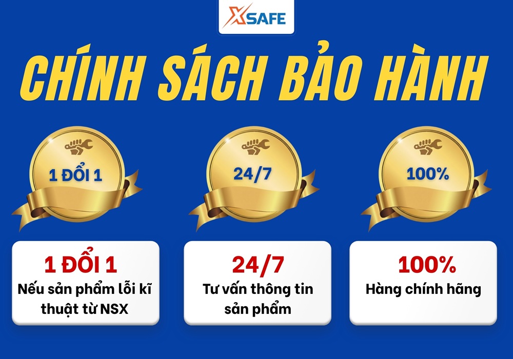 Chính sách bảo hành của Xsafe