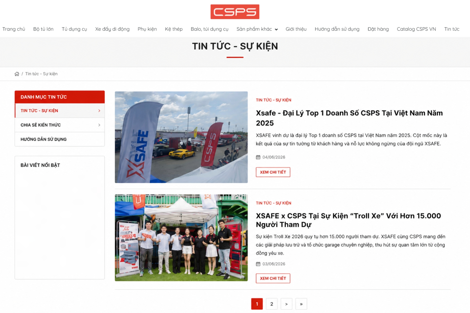 CSPS đăng tin về đại lý XSAFE