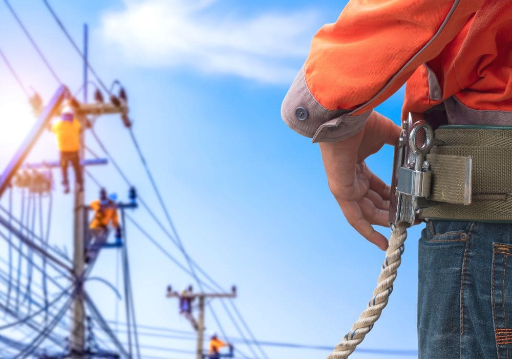 dây đai an toàn cho ngành điện