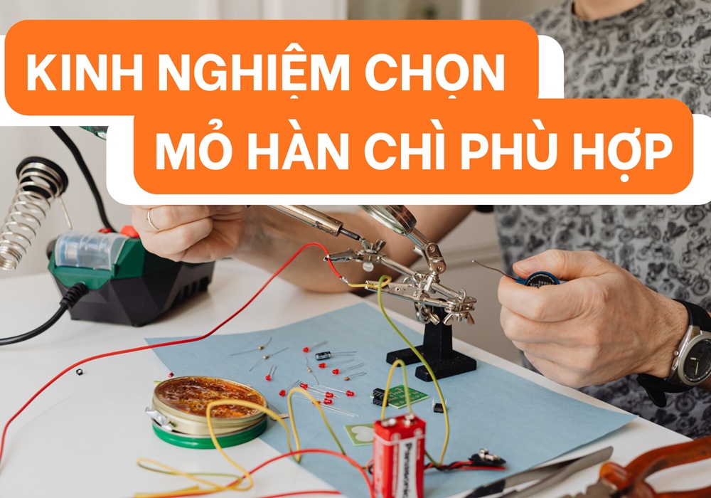 kinh nghiệm chọn mỏ hàn chì