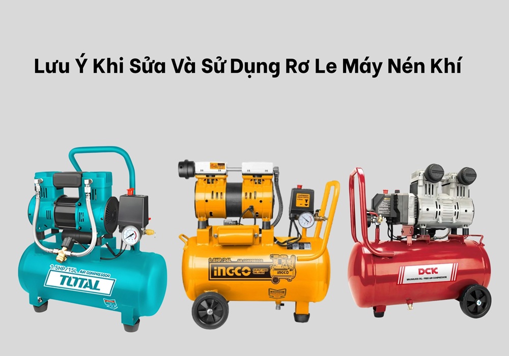 Các lưu ý khí sửa và sử dụng 