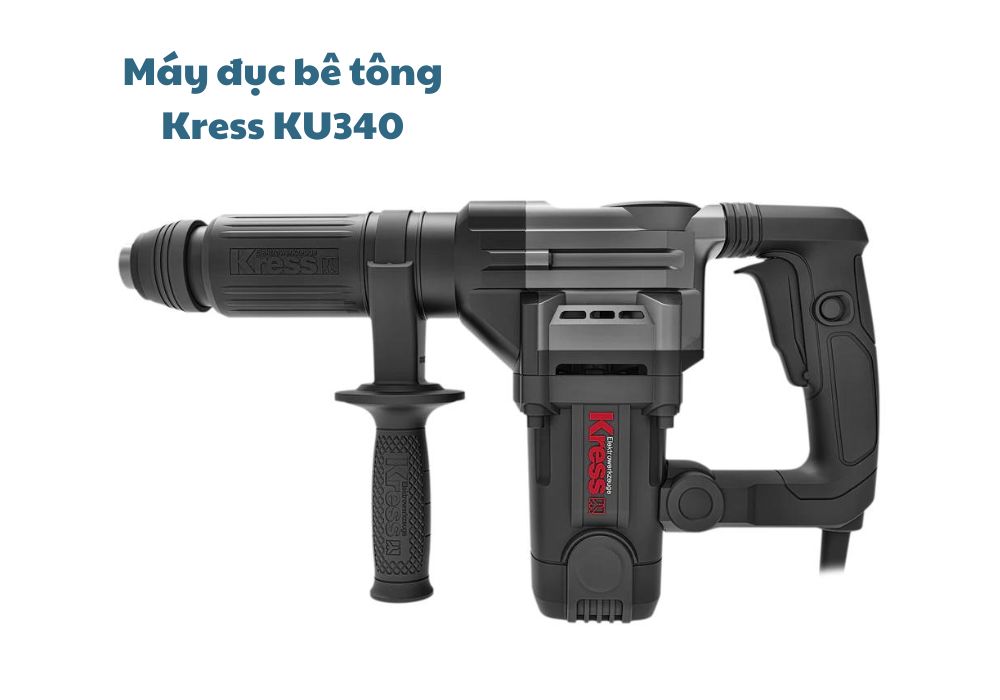 Máy cắt đục bê tông Kress KU340