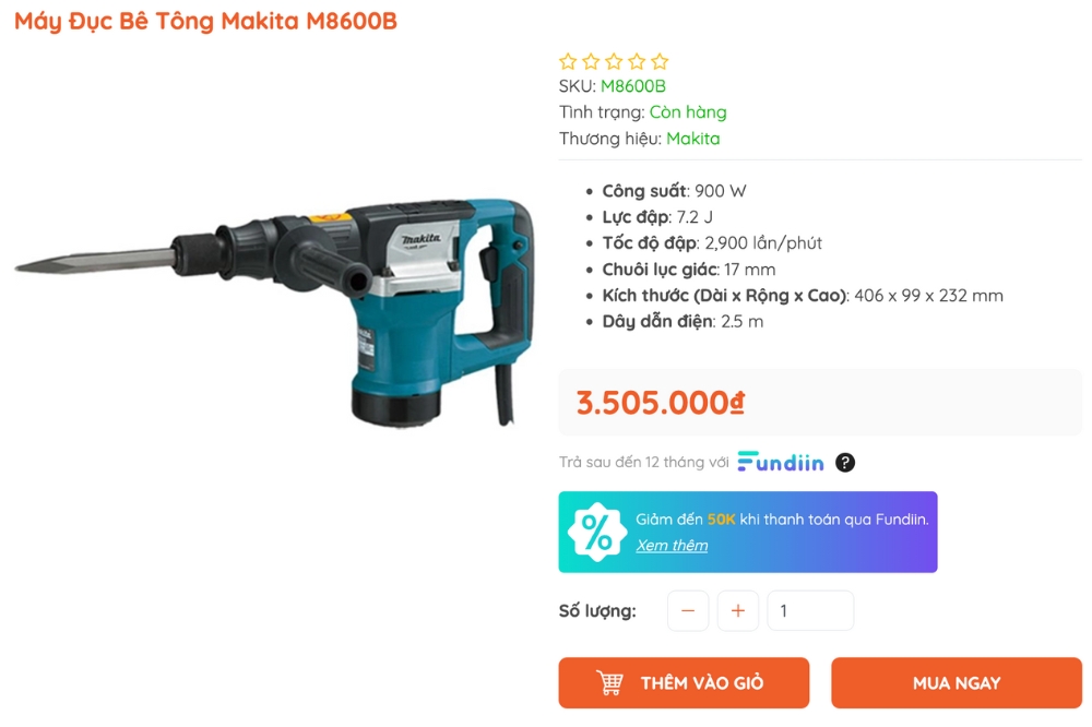 Makita M8600B