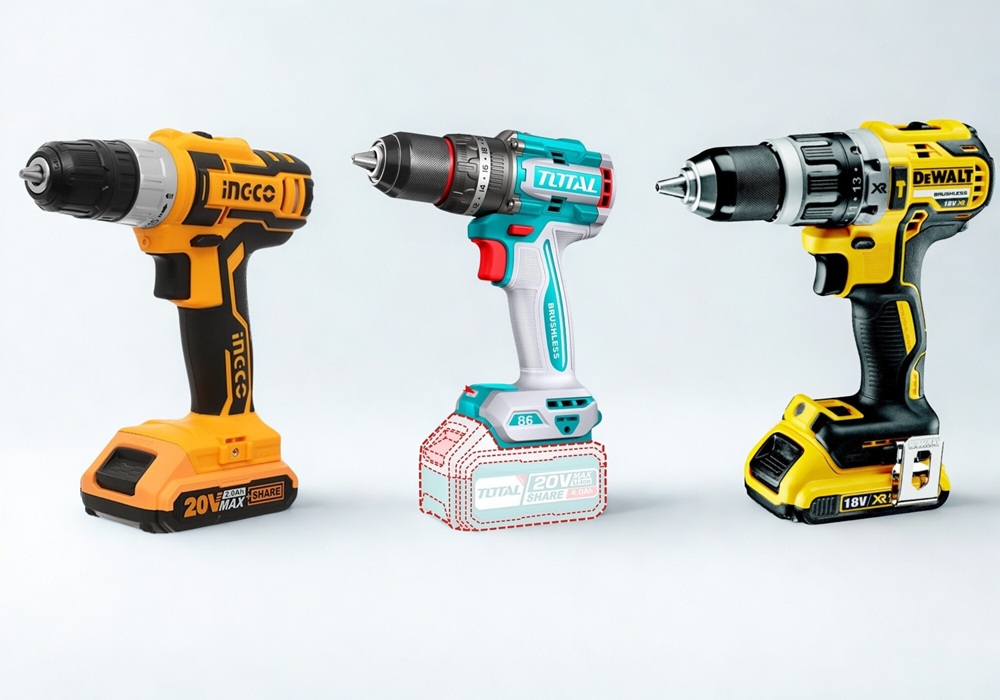  thương hiệu cung cấp máy khoan pin