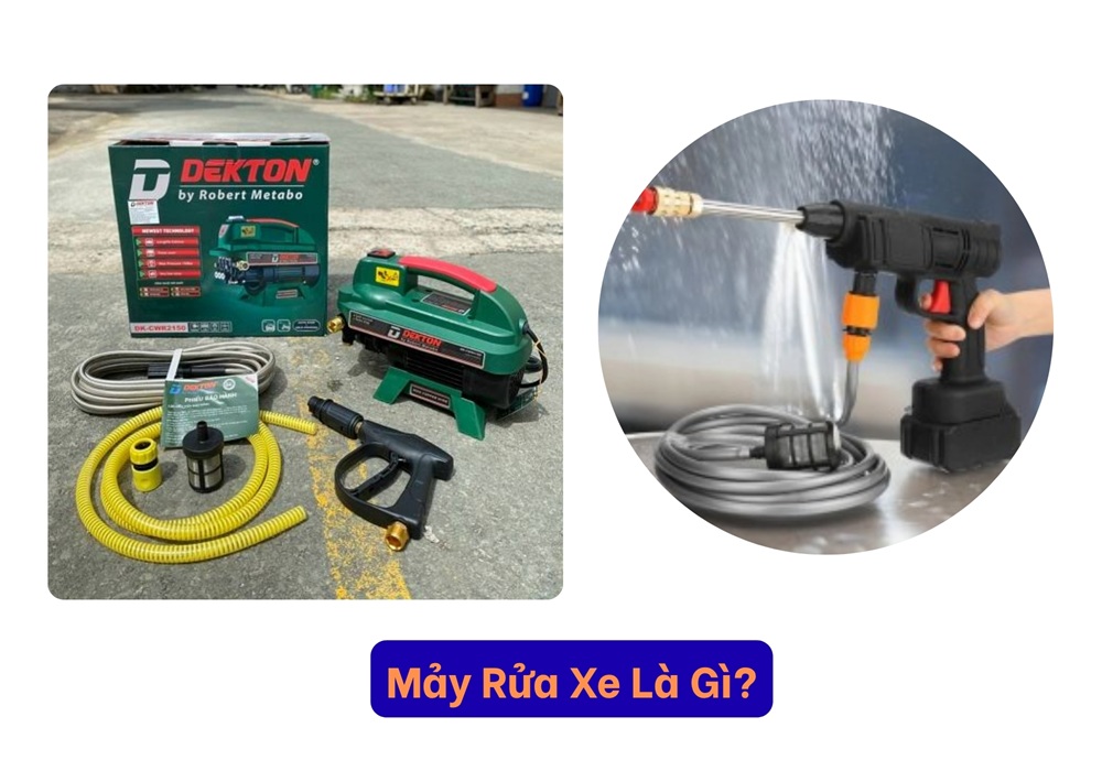 Máy rửa xe là gì?