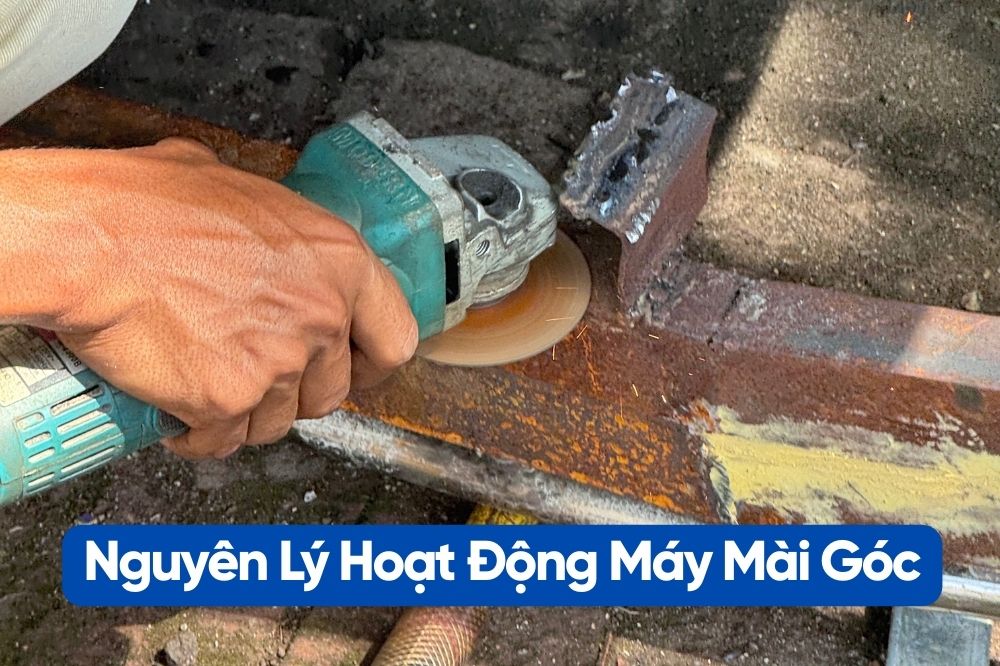 Nguyên lý hoạt động của máy mài góc là gì