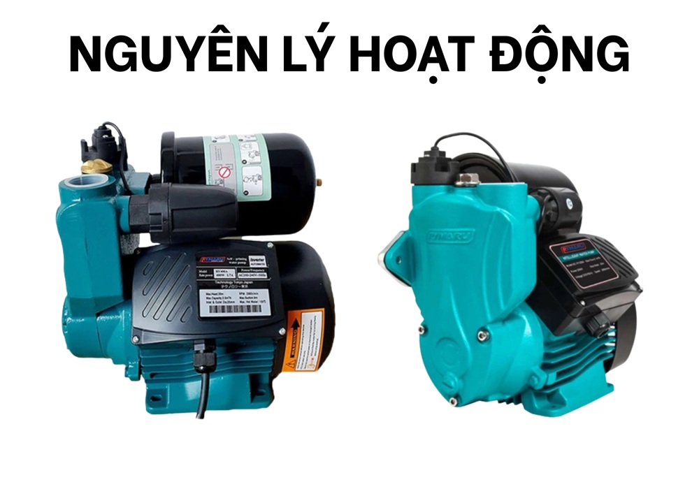 nguyên lý hoạt động của máy bơm tăng áp