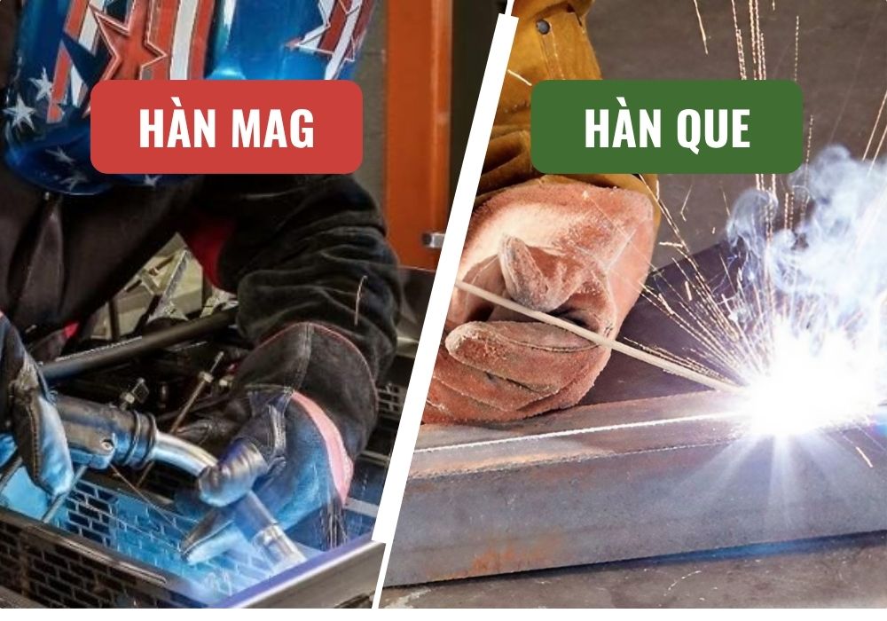 so sánh hàn MAG và hàn Que