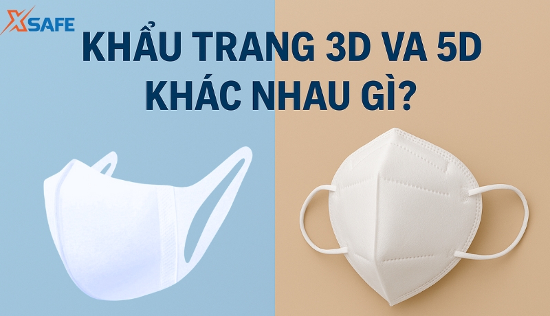 So sánh khẩu trang 3d và 5d khác gì?