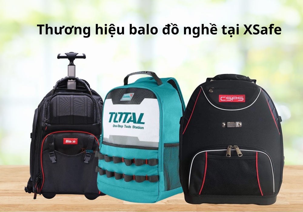 Thương hiệu balo đồ nghề tại xsafe