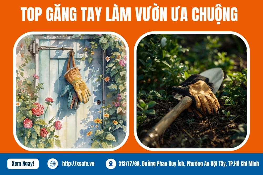 Top các loại găng tay làm vườn