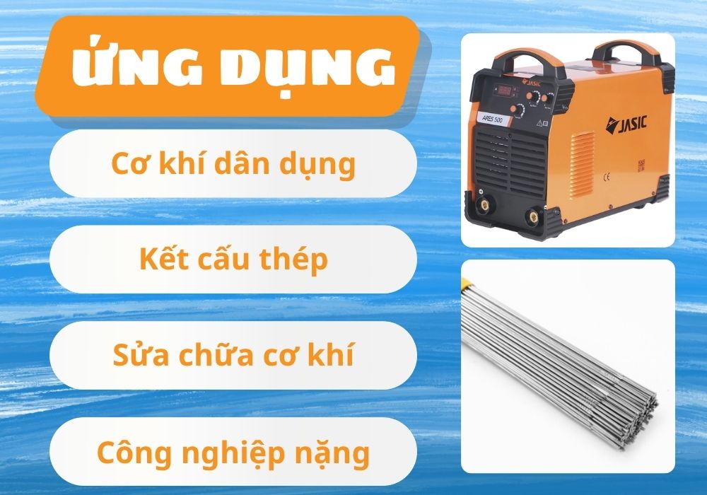 ứng dụng hàn que