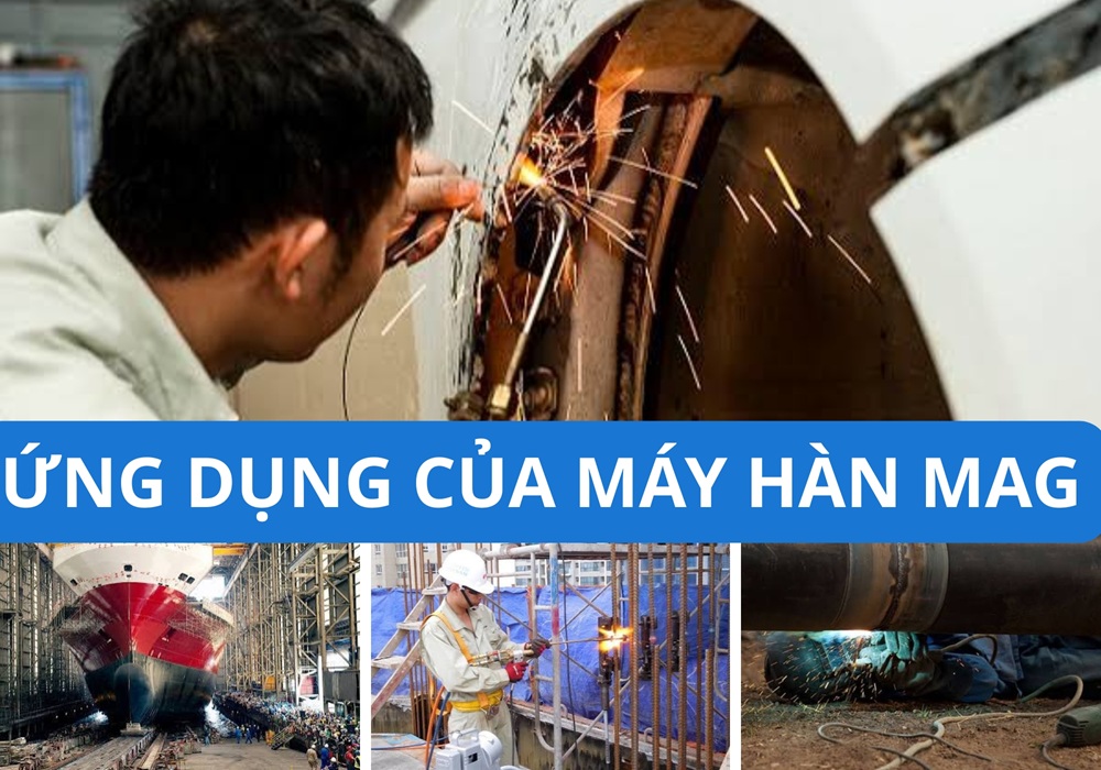 ứng dụng của máy hàn MAG