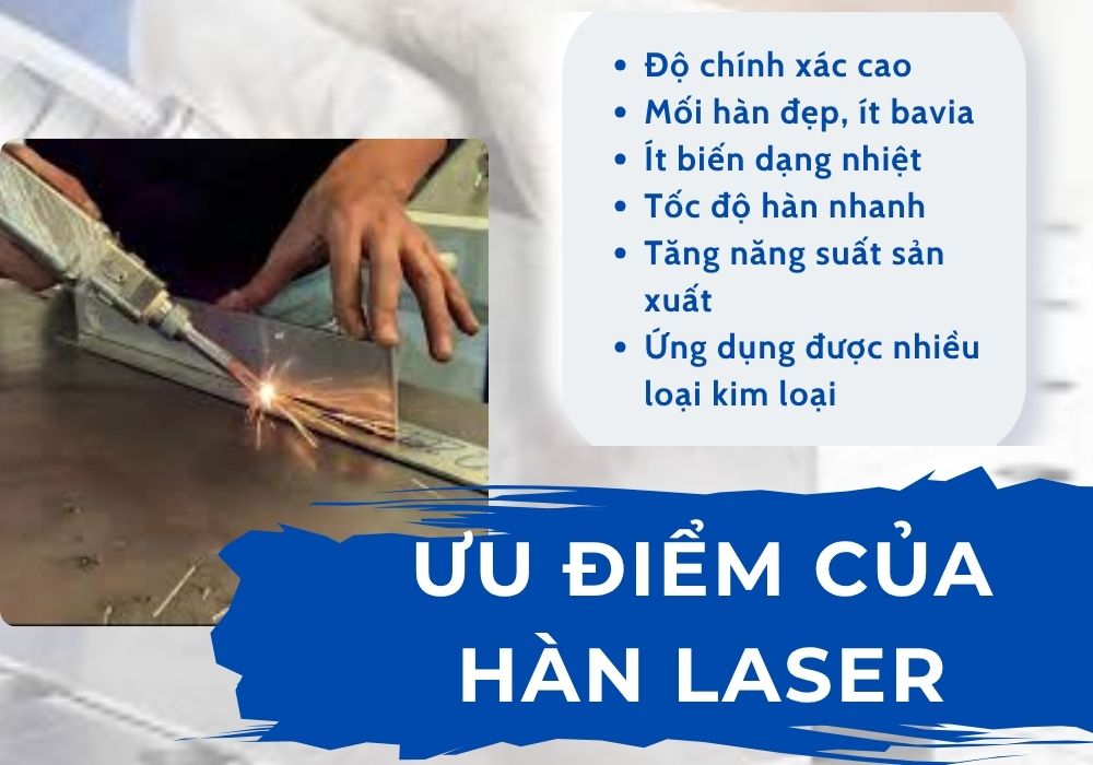 ưu điểm hàn laser