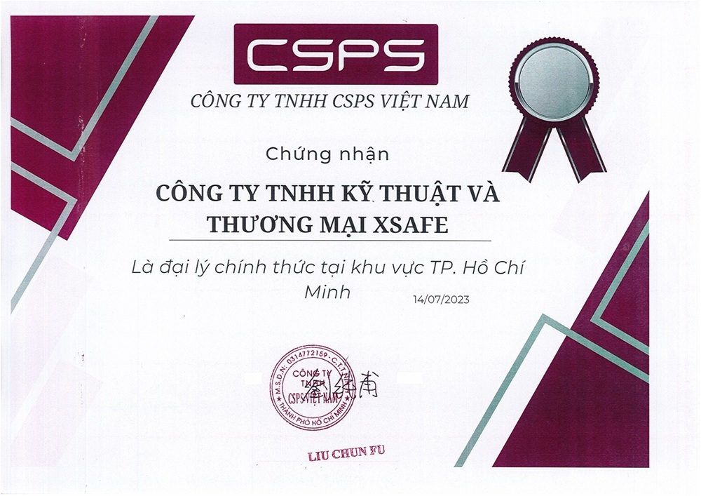 Xsafe Nhà phân phối chính thức CSPS Việt Nam