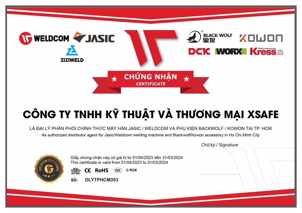Xsafe.vn – Đại Lý Ủy Quyền Cung Cấp Dụng Cụ DCK Giá Tốt