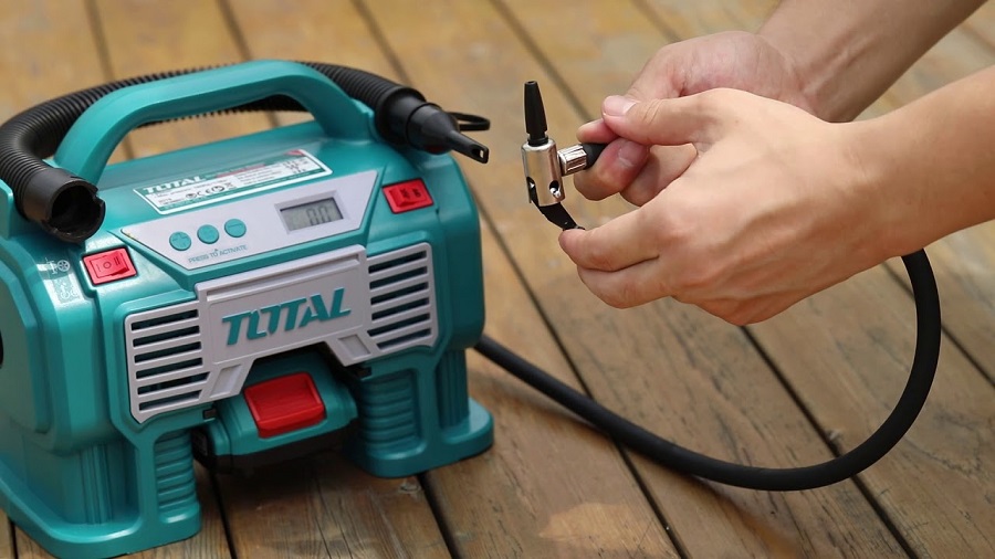 Máy nén khí tự động dùng pin 20V TOTAL TACLI2002