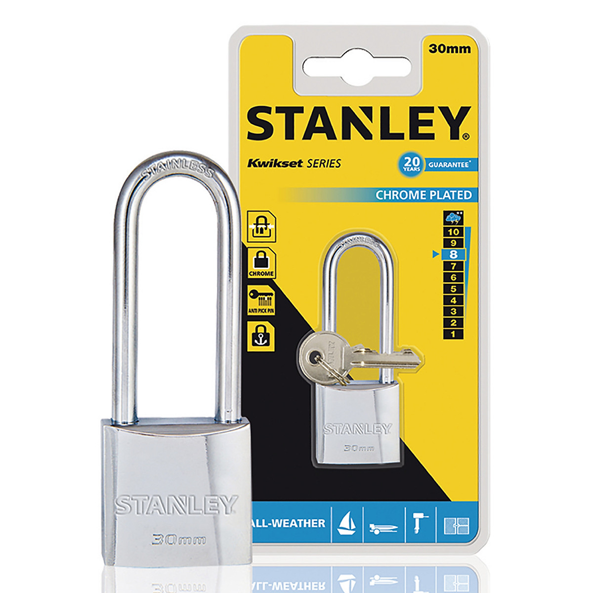 Ổ Khoá Stanley S742-015 Khóa Càng Dài 